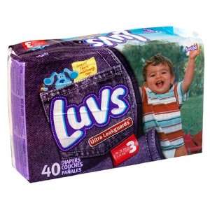  Luvs Ultra Leakguards Diapers Size 3 Jumbo Pack 26224 16 