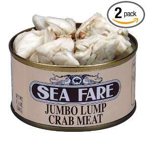 Sea Fare Jumbo Lump Crab Meat, 6.5 Ounce (Pack of 2)  