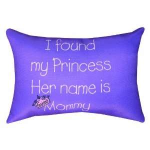 Manual Woodworkers & Weavers I Found My Princess Pillow, 12 1/2 by 8 1 
