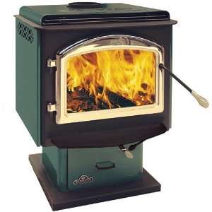  Napolean Fireplaces 1400F Pedestal Mounted Wood Stove with 