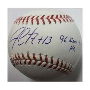  MLBPAA Jim Leyritz 96 Game 4 WS HR Autographed Baseball 