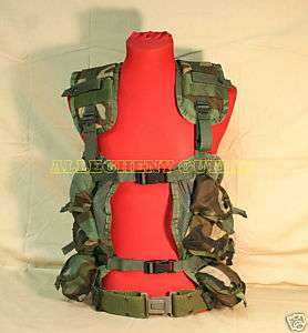 US MILITARY ENHANCED LBV Load Bearing Vest / BELT L NEW  