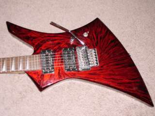 Jackson Kelly KE3 Red Swirl Electric Guitar  