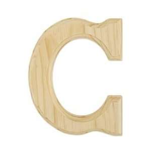  Juma Farms Wood Letters 6 Letter C LETTER C; 6 Items 