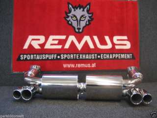 PORSCHE 996 Turbo Sports Label / Exhaust by Remus  