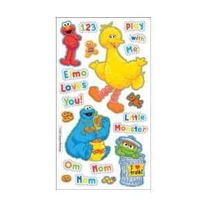   Sesame Street Puffy Stickers; 3 Items/Order: Arts, Crafts & Sewing