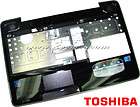 V000190130 NEW GENUINE ORIGINAL TOSHIBA LCD BACK COVER BLACK SERIES 