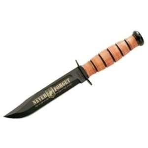 : Ka bar Knives 9147 US Army POW MIA Commemorative Fixed Blade Knife 
