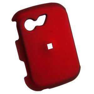    Rubberized Red Snap On Cover for LG Imprint MN240 