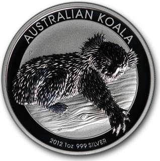 2012 P Australia Silver Koala (1 oz)   BU  