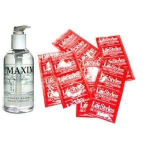 LifeStyles His & Her Pleasure Premium Latex Condoms Lubricated 48 