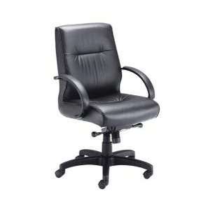  Mid Back Leather Office Chair   Pacific Seating   PB 35 