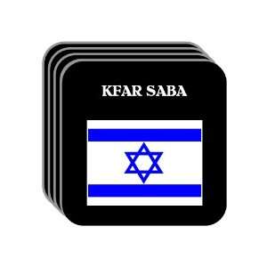  Israel   KFAR SABA Set of 4 Mini Mousepad Coasters 