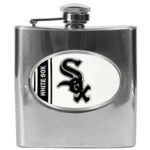 Chicago White Sox MLB 6oz Stainless Steel Flask  Sports 