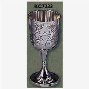  Silverplated Kiddush Cup   KC7233