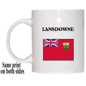    Canadian Province, Ontario   LANSDOWNE Mug 