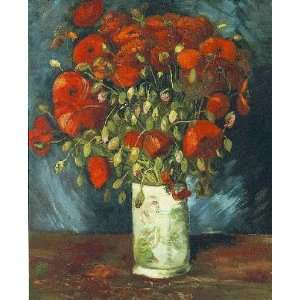 Hand Made Oil Reproduction   Vincent Van Gogh   24 x 30 inches   Vase 