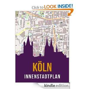 Innenstadtplan Köln, Deutschland (German Edition) eReaderMaps 