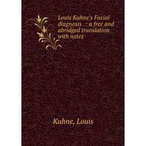 Louis Kuhnes Facial diagnosis  Louis. Kuhne Books