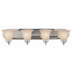 Trans Globe 3504 BN Four Light Wall Sconce, Brushed Nickel Finish with 
