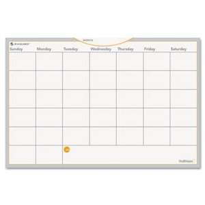  WallMates Self Adhesive Dry Erase Monthly Planning Surface 