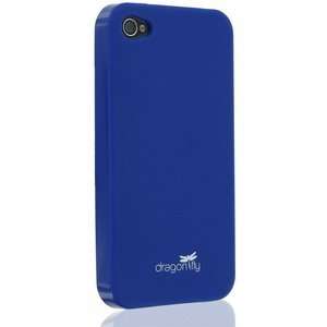  Dragonfly Kream Cover for iPhone 4, Blue Cell Phones 