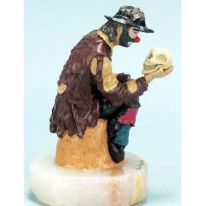 The Thinker Clown Emmett Kelly Jr. by Ron Lee Made in USA:  
