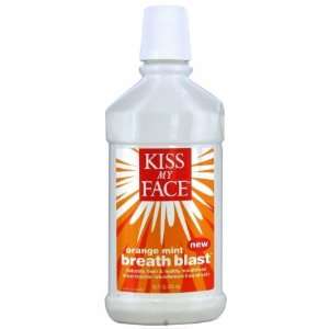   Kiss My Face   Orange Mint Breath Blast, 16 oz: Health & Personal Care