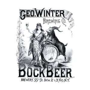  George Winter Brewing Company 24X36 Canvas