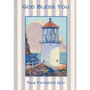  God Bless You This Fathers Day (Dayspring 6688 9) Fathers Day Card 