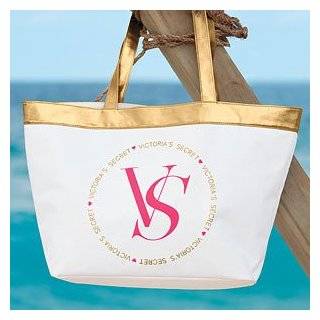  Victorias Secret Extra Large Weekender Canvas Duffle Bag 