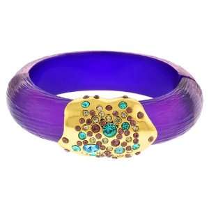   Magnetic Hinge Bracelet Bangle With Multi Color Pave Crystals Jewelry