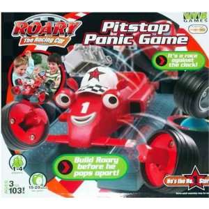  Roary The Racing Car Pitstop Panic Game: Toys & Games