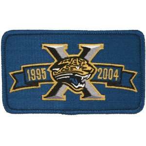  Jacksonville Jaguars 10 Year Anniversary Team Logo Emblem 