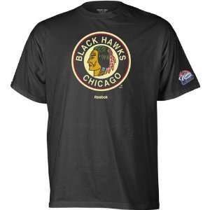   2009 Winter Classic Youth Black Team Logo T Shirt