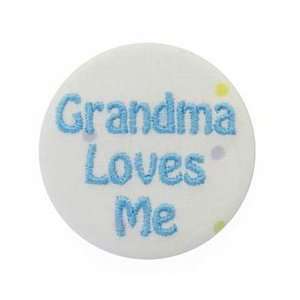  Grandma Loves Me Blue on Dots: Baby