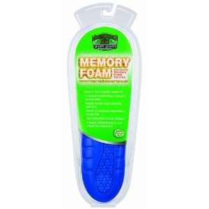 Moneysworth and Best Womens Everyday Memory Foam Insole (Blue, Cut to 