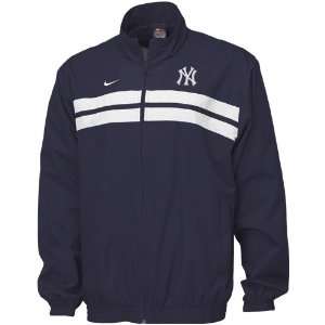 Nike New York Yankees Navy Classic Warmup Jacket: Sports 