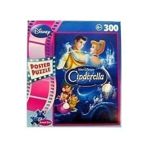 Disney Cinderella Movie Poster 300 Piece Jigsaw Puzzle  Toys & Games 