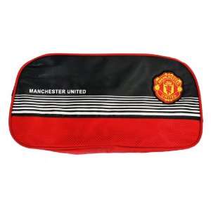  Manchester United Futbol Soccer Zipper Shoe Bag: Sports 