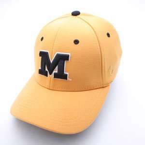   Mizzou Tigers Gold Fitted Baseball Hat Size 6 7/8: Sports & Outdoors