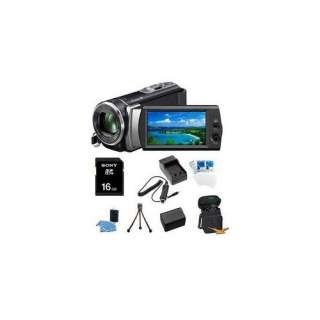 MP Camcorder with 25x Optical Zoom + 16GB High Speed SDHC Card + High 