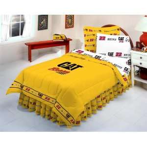 Nascar #22 Scott Wimmer CAT Racing Twin Bed in a Bag 