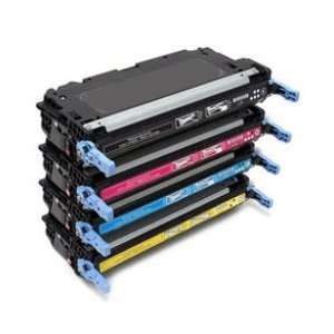  Compatible HP 3600 Toner Cartridges Combo   4pk (BCMY) for 