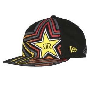  Fox Racing Rockstar Spike Vortex New Era Hat Black 7 3/8 