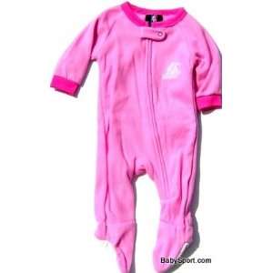 NEWBORN Baby Infant Los Angeles Lakers Pink Pajamas Coverall:  