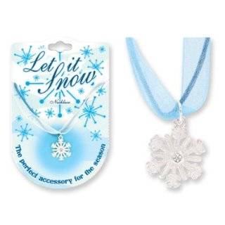   Snowflake Pendant   Peace Love Joy Believe: Everything Else