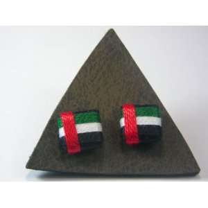 United Arab Emirates Earrings Flag Fashion Handmade Costume for Woman 