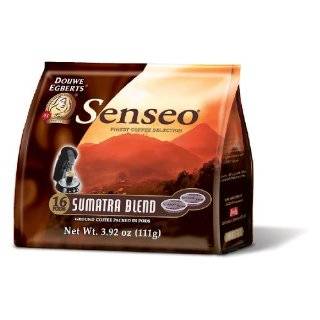 Senseo Sumatra Blend Coffee, 16 Count Pods 23.52 Oz (Pack of 6)