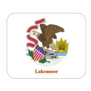  US State Flag   Lakemoor, Illinois (IL) Mouse Pad 